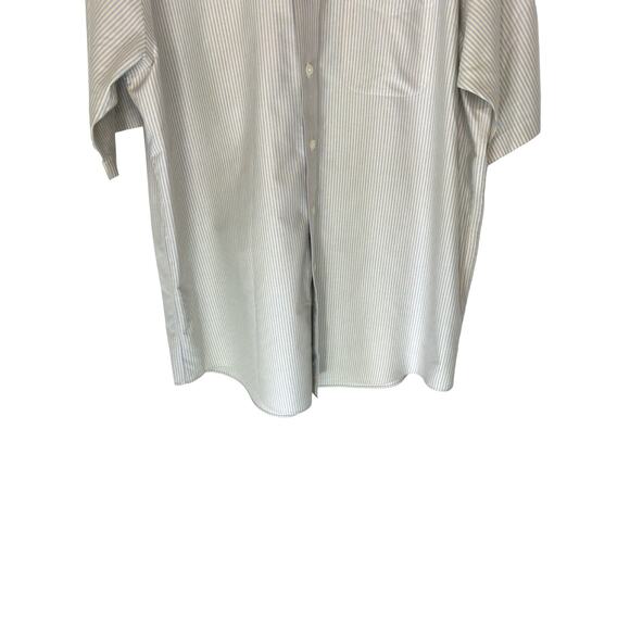 L.L. Bean Men's Striped Wrinkle Free Traditional Fit Button Down Shirt Size 17R - Picture 4 of 10